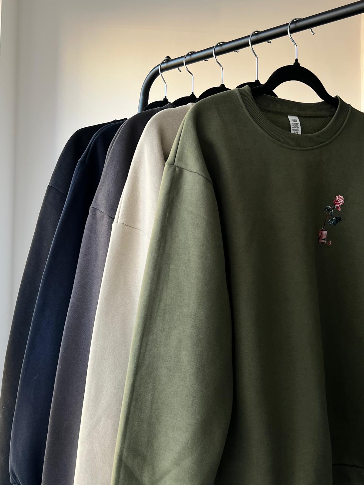 'Shukr' Floral Signature Sweatshirt