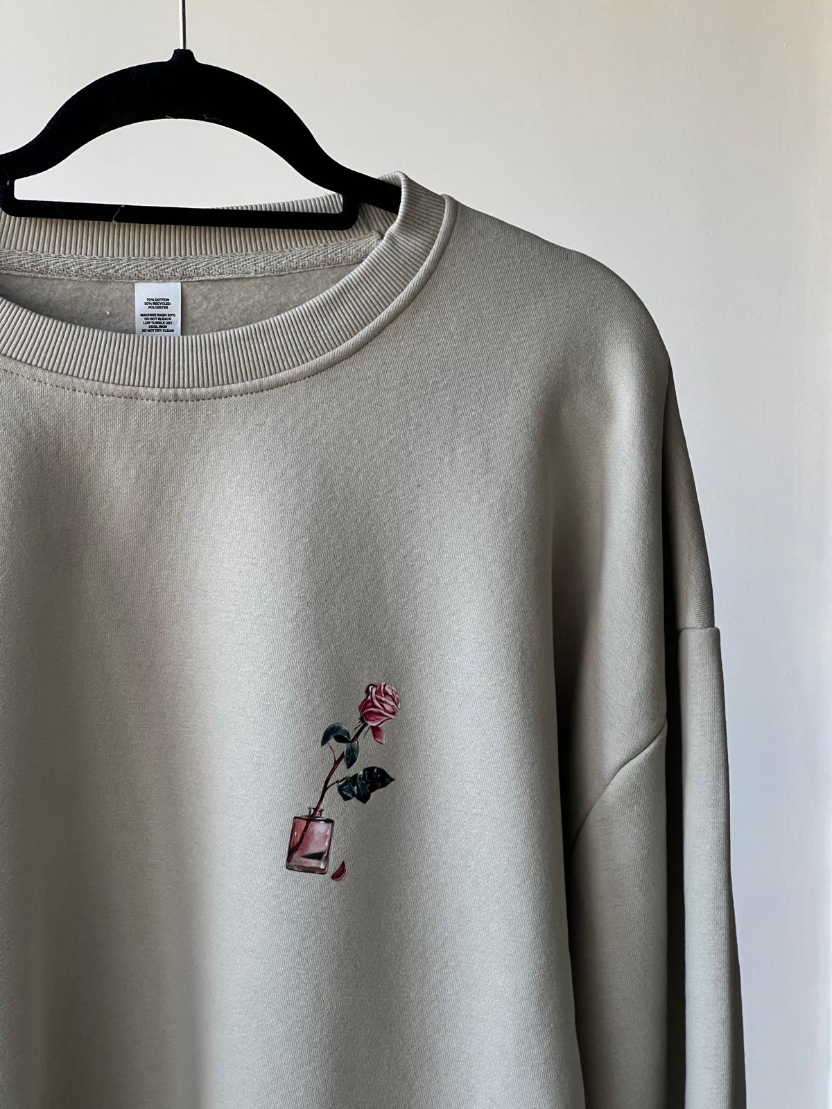 'Tawakkul' Floral Signature Sweatshirt