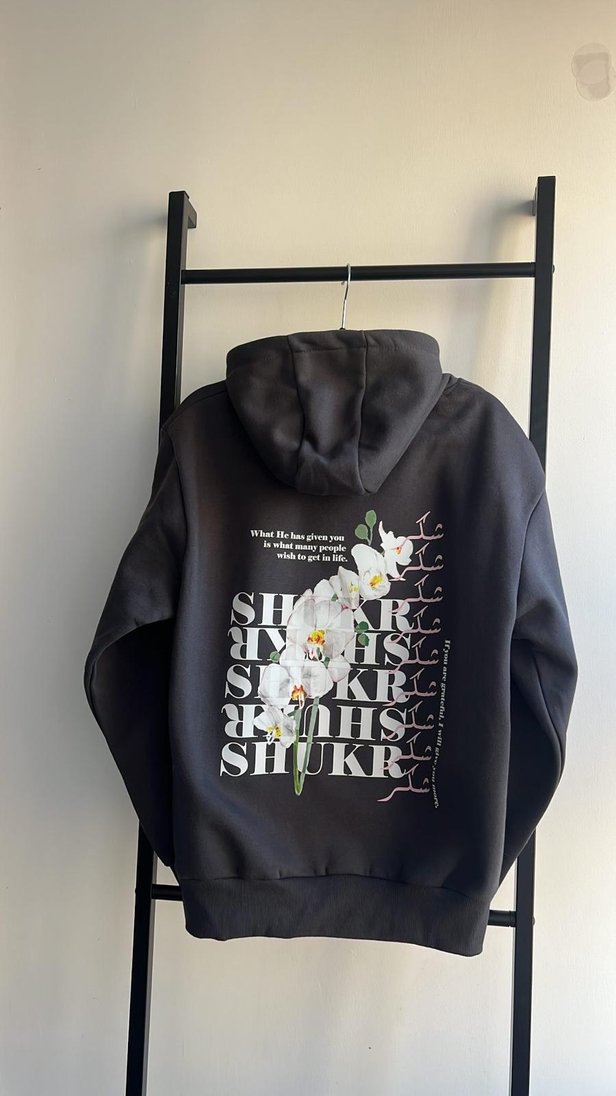 'Shukr' Floral Signature Hoodie