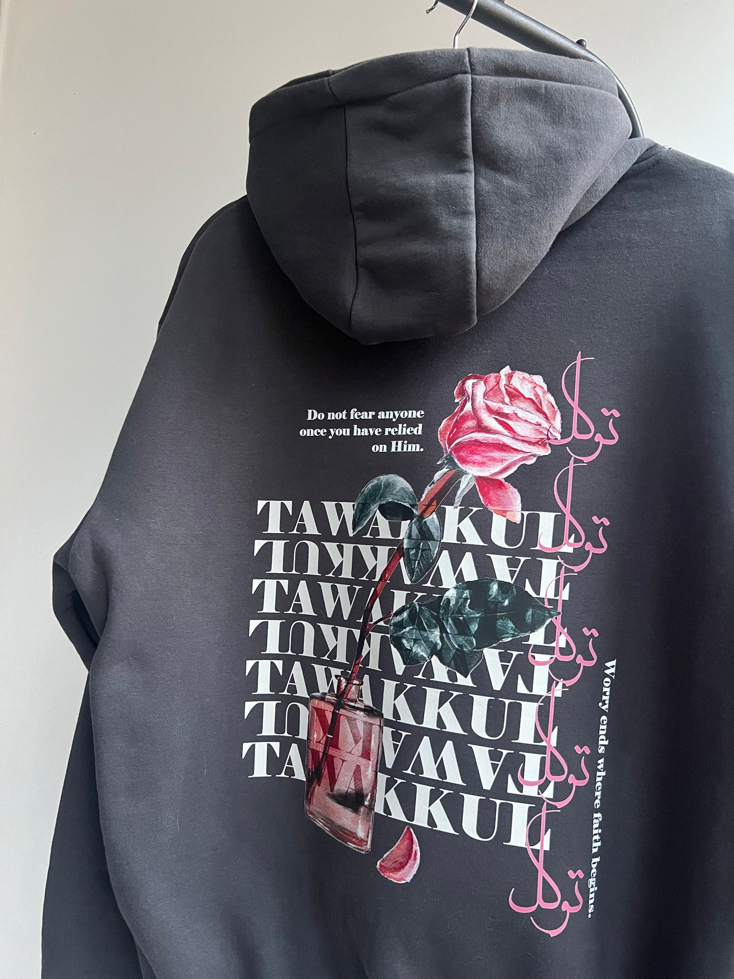 'Tawakkul' Floral Signature Hoodie