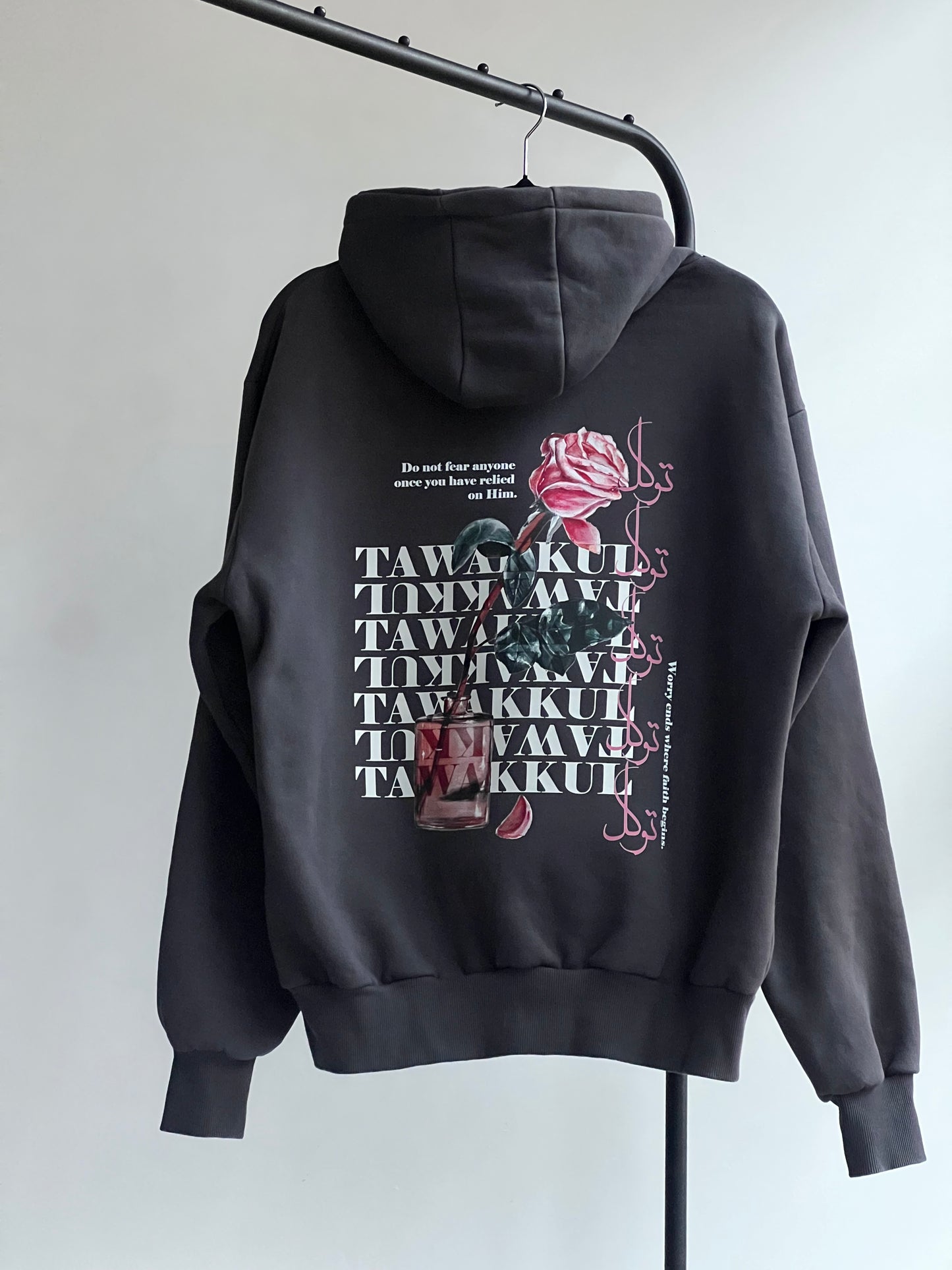 'Tawakkul' Floral Signature Hoodie