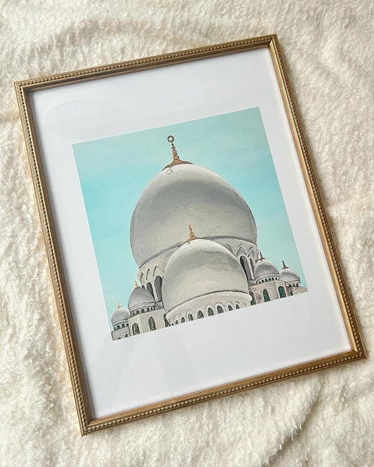 Sheikh Zayed Grand Mosque Print