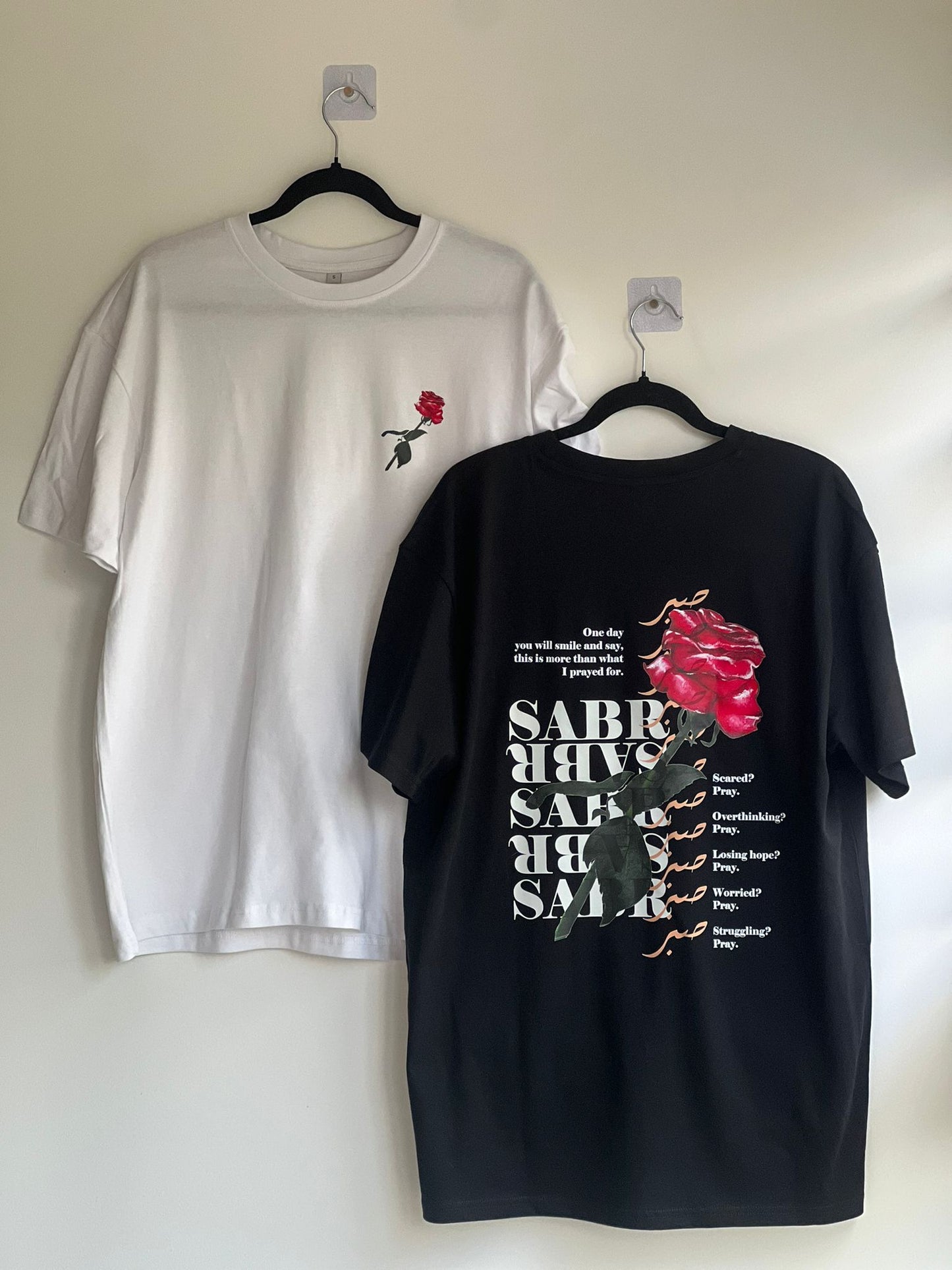 Floral Oversized 'Sabr' T-Shirt