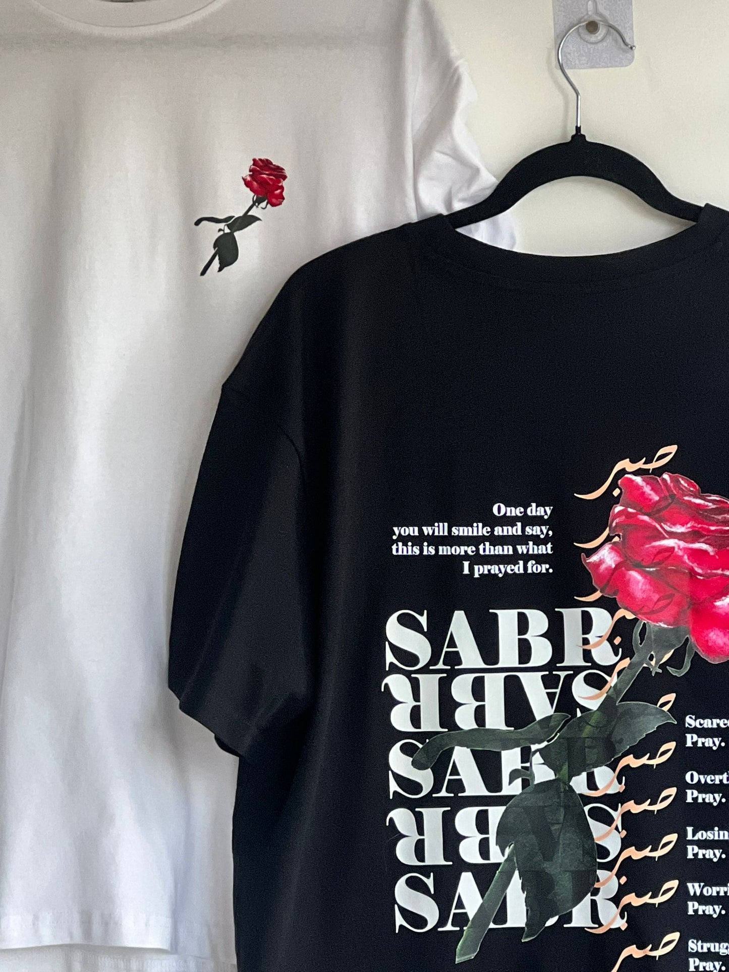 Floral Oversized 'Sabr' T-Shirt