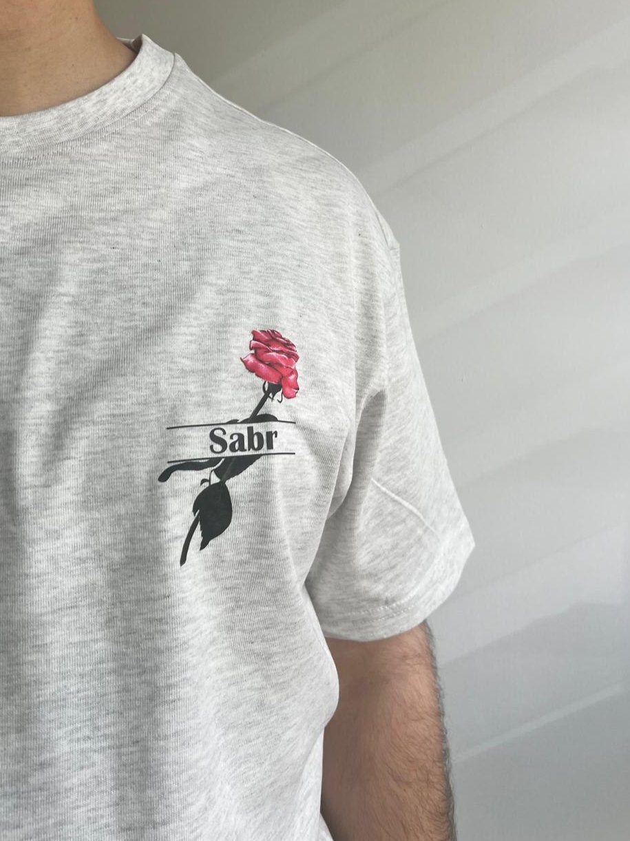 Floral Oversized 'Sabr' T-Shirt